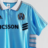 1998/1999 Marseille Away Blue Retro Soccer Jersey