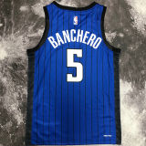 Magic BANCHERO #5 Dark Blue NBA Jerseys