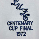 1972 Leeds United Home White Retro Soccer Jersey