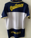 2000 Boca Away White Retro Soccer Jersey