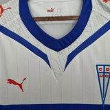 2009 CDUC Catholic Away White Retro Soccer Jersey