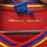 1990 Colombia Home Retro Soccer Jersey