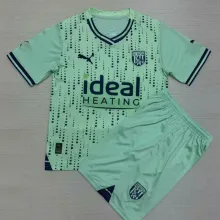 2023/24 West Bromwich Albion Away Kids Soccer Jersey