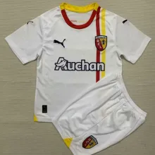 2023/24 Lens Third White Kids Soccer Jersey