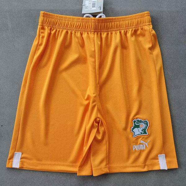2023/24 Ivory Coast Orange Shorts Pants