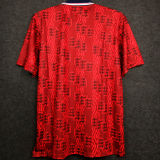 1994 England Away Red Retro Soccer Jersey