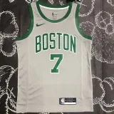 Celtics BROWN #7 Grey NBA Jerseys