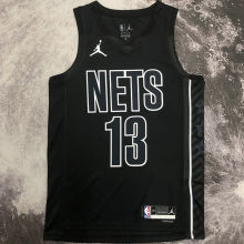 2023 Nets HARDEN #13 Black NBA Jerseys