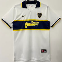 1996/97 Boca Away White Retro Soccer Jersey