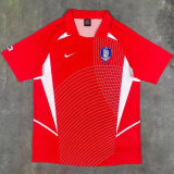 2002 South Korea Home Red Retro Soccer Jersey