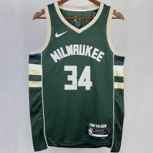 2023/24 Bucks ANTETOKOUNMPOL #34 Green NBA Jerseys