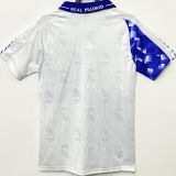 1996/97 RM White Third Retro Soccer Jersey