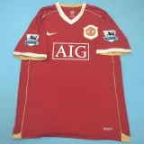 2006-2007 M Utd Home Retro Soccer Jersey
