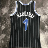 1994/95 Magic HARDAWAY #1 Black Retro NBA Jerseys 热压