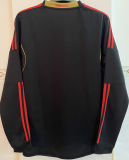2011/12 Mexico Away Black Retro Long Sleeve Jersey