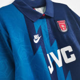 1995 ARS Away Blue Retro Long Sleeve Soccer Jersey