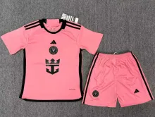 2024/25 Inter Miami Home Pink Kids Soccer Jersey