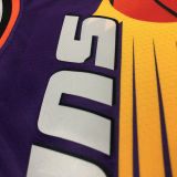 Suns BOOKER #1 Purple Retro NBA Jerseys