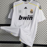 2009/10 RM White Home Retro Soccer Jersey
