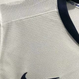 2008/09 M Utd Away White Long Sleeve Retro Soccer Jersey