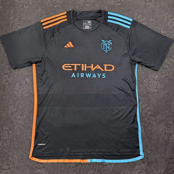 2024/25 New York City Away Black Fans Soccer Jersey