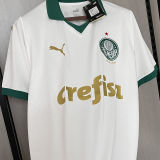 2024/25 Palmeiras Away White Kids Soccer Jersey