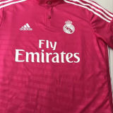 2014-2015 RM Away Pink Retro Soccer Jersey