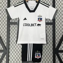 2024/25 Colo-Colo Home White Kids Soccer Jersey