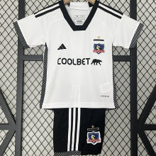 2024/25 Colo-Colo Home White Kids Soccer Jersey