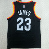 Cleveland JAMES #23 Black City Edition NBA Jerseys
