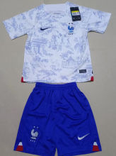 2022/23 France Away Kids Jersey