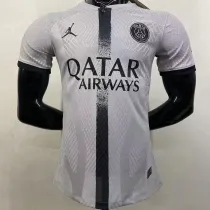 2022/23 PSG Away Grey Player Version Soccer Jersey