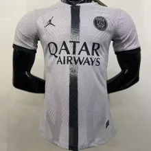 2022/23 PSG Away Grey Player Version Soccer Jersey