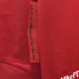2010 M Utd Home Red Long Sleeve Retro Soccer Jersey