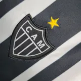 2023/24 AT Mineiro Home Black Kids Soccer Jersey