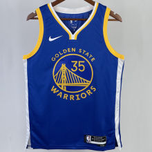 2023/24 Warriors DURANT #35 Blue NBA Jerseys