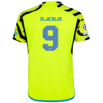 G.JESUS #9 ARS 1:1 Quality Away Fans Jersey 2023/24 (UCL Font) ★★
