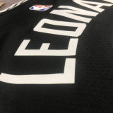 Clippers LEONARD #2 Black City Edition NBA Jerseys