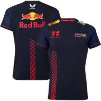 2023/24 Red Bull Racing No.11 Black F1 Team T-Shirt (号码 11 圆领)