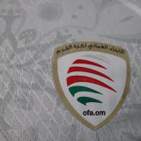 2024 Oman Away White Player Version Soccer Jersey 阿曼
