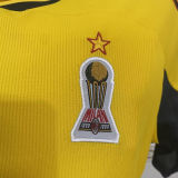 1999/2000 AC Milan Away Yellow Retro Soccer Jersey