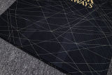 2025 PSG Black Gold Stripe Half Pull Sweater Tracksuit