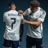 2023/24 AA 1:1 Quality Away White Fans Soccer Jersey