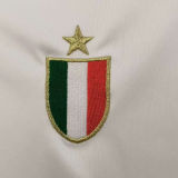 1988/89 AC Milan Away White UCL Version Retro Soccer Jersey