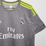 2015/16 RM Away Grey Retro Soccer Jersey