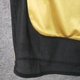 2001 M Utd Golden Retro Soccer Jersey