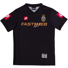 2001/02 JUV Away Black Retro Soccer Jersey