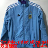 2023 Argentina Reversible Double-Sided Silica gel Windbreaker (3 Stars 3星 双面硅胶)