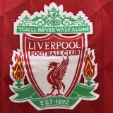 2010/11 LFC Home Red Long Sleeve Retro Soccer Jersey