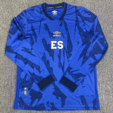 2023/24 EL Salvador Home Blue Long Sleeve Jersey 萨尔瓦多